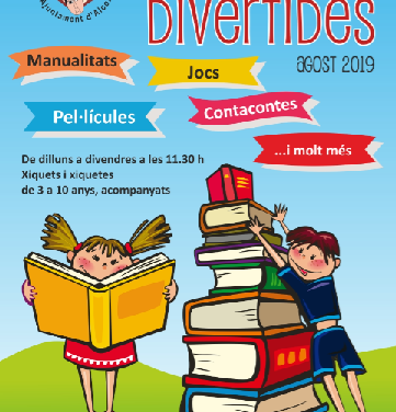 Lectura y diversión el mes de agosto en la “Biblioteca de Tirisiti” de Alcoy