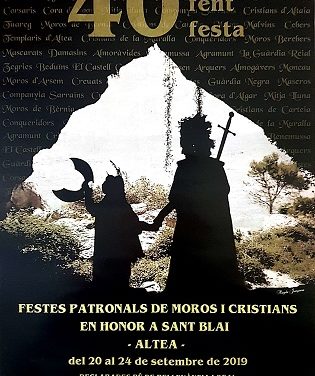 Comença el mes de setembre amb  els actes previs de les Festes Majors d’Altea 2019