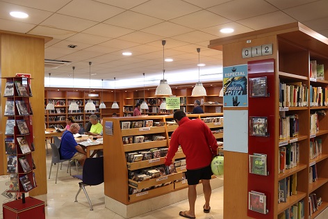 La Red de Bibliotecas de Benidorm duplica la media de visitas diarias del conjunto nacional