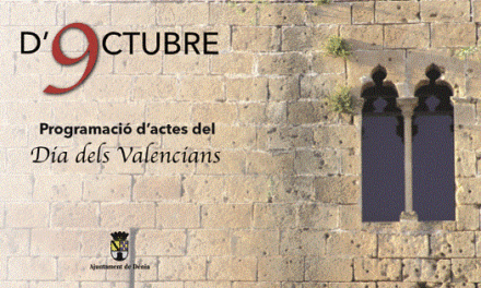 El Ayuntamiento de Dénia programa una semana llena de actividades alrededor del Día de los Valencianos y Valencianas