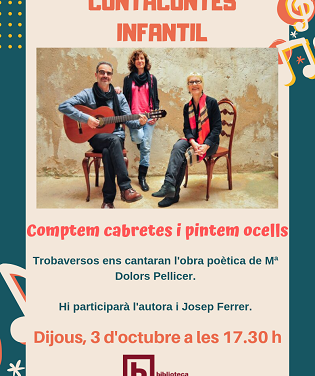 Contacontes infantil Dénia: recorregut per l’obra de Ma Dolors Pellicer