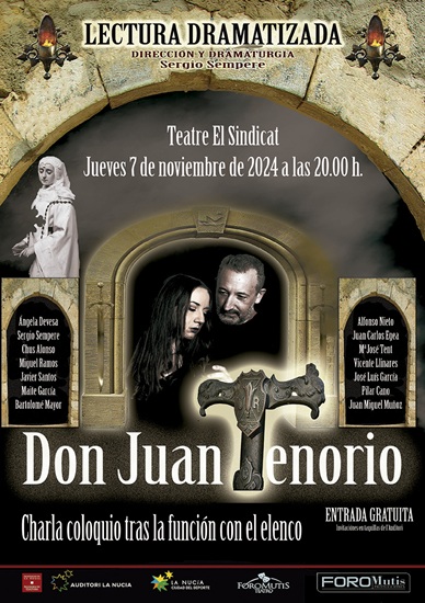 Don Juan Tenorio en el Teatre El Sindicat de La Nucia