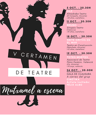 Mutxamel A Escena, durante octubre mucho teatro amateur