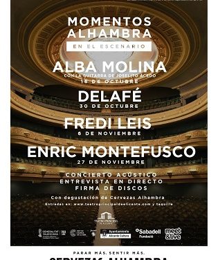 “Momentos Alhambra en el Escenario” regresa al Teatro Principal de Alicante en octubre