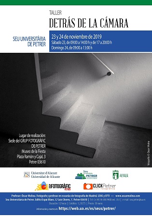 El GRUP FOTOGRÀFIC DE PETRER presenta su festival CLICKPETRER OTOÑO FOTOGRÁFICO 2019