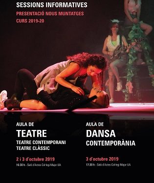 Comencen les sessions informatives i les proves d’accés per a les Aules de Teatre, Dansa, Música i Debat de la Universitat d’Alacant