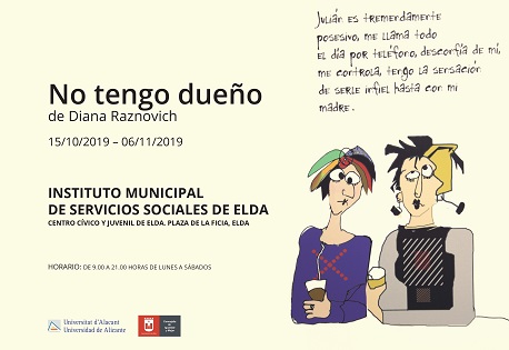 El Centre Cívic i Juvenil d’Elda acull l’exposició ‘No tengo dueño’ que denuncia la violència de gènere