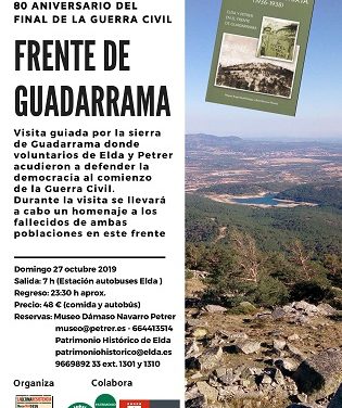 La Comissió de la Memòria Històrica homenatja la vintena de combatents d’Elda i Petrer que van morir en el front de Guadarrama