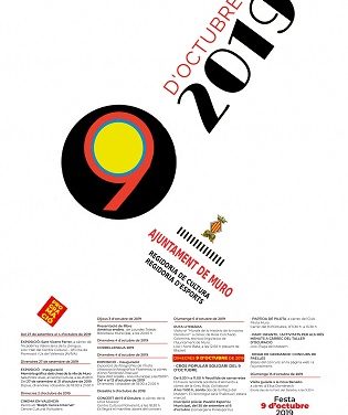 Activitats festivitat  9 d’octubre a Muro de l’Alcoi