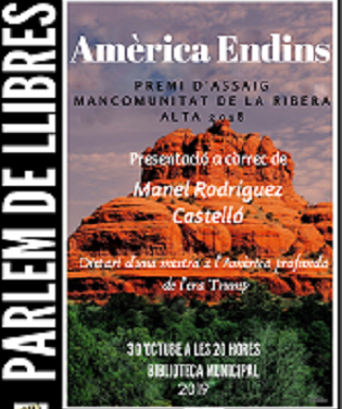 Parlem de llibres: presentació del llibre de Lourdes Toledo “Amèrica Endins”