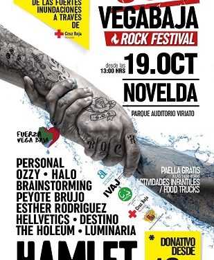 Novelda albergará el primer SOS Vega Baja Rock Festival
