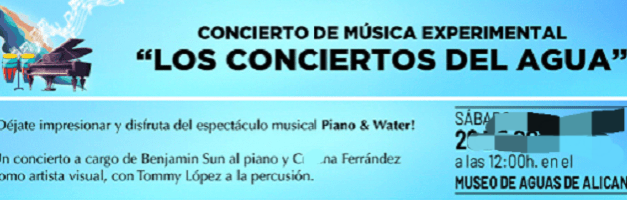 Este domingo cita con “Los Conciertos del Agua” en los Pozos de Garrigós con la participación de Benjamín Sun y Cristina Ferrández