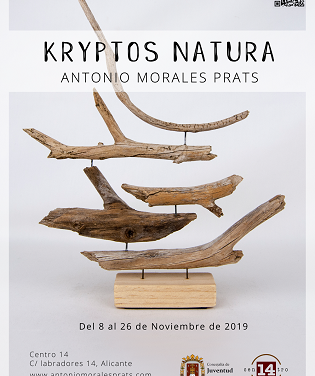 “Kryptos Natura” l’exposició d’Antonio Morales Prats en el Centre 14 d’Alacant