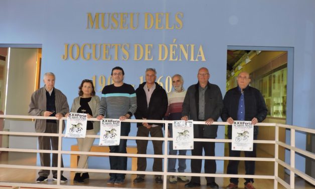 La Fira del joguet antic i del col·leccionisme de paper en Dénia  s’inicia el 7 de desembre