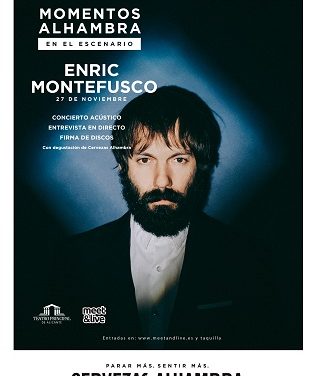 Enric Montefusco pone el broche final al ciclo “Momentos Alhambra en el Escenario” en el  Teatro Principal