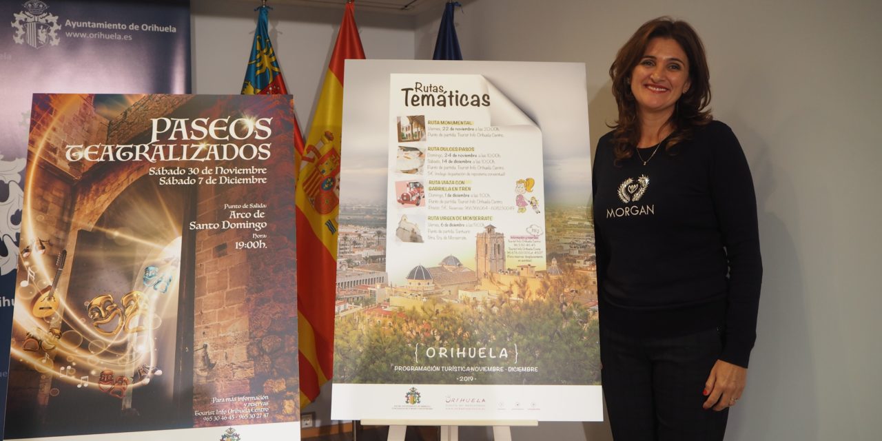 Turisme presenta la nova edició de Passejos Teatralitzats i Rutes Temàtiques per a conéixer la història i tradicions d’Oriola