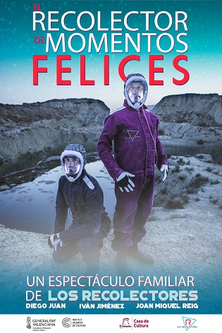 Este domingo “El recolector de momentos felices” en el Teatro Arniches para todas las familias