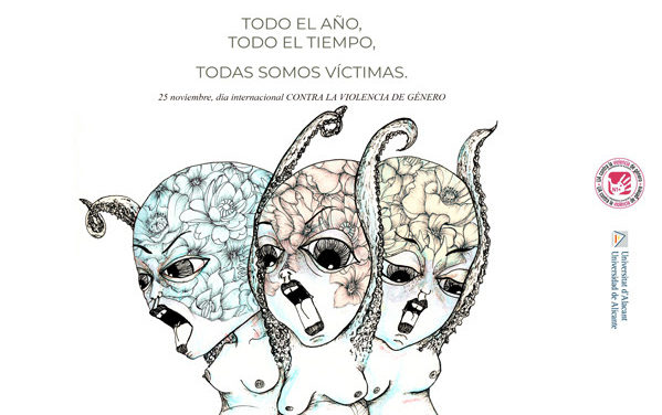 L’artista Alissia presenta “Tot l’any, tot el temps, totes som víctimes” amb motiu de la lluita Contra la Violència de Gènere