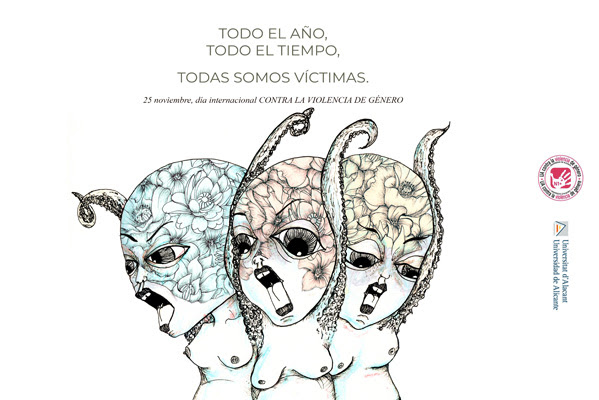 L’artista Alissia presenta “Tot l’any, tot el temps, totes som víctimes” amb motiu de la lluita Contra la Violència de Gènere