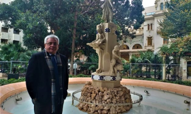 El Ayuntamiento finaliza la restauración de la fuente de la Aguadora de la ciudad de Alicante
