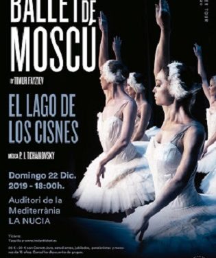 El Lago de los Cisnes del Ballet de Moscú en el Auditori de la Mediterrània de La Nucia