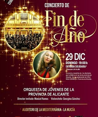 Concierto de Fin de Año de la Orquesta de Jóvenes de la Provincia de Alicante en La Nucía
