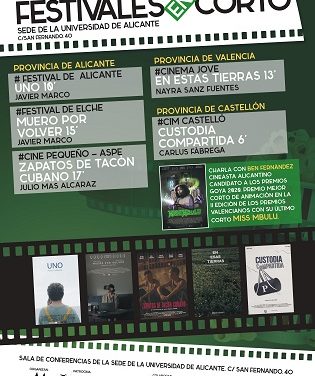 III Edición “Festivales en Corto” en la Sede de la Universidad en Alicante