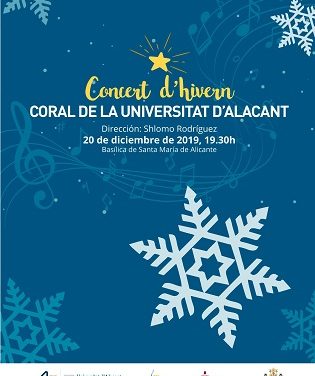 Comienza el ciclo de Conciertos de Invierno de la Coral de la Universidad de Alicante en Monforte del Cid y Alicante