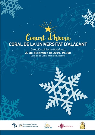 Comienza el ciclo de Conciertos de Invierno de la Coral de la Universidad de Alicante en Monforte del Cid y Alicante
