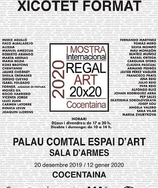Exposición de Arte en pequeño formato en Cocentaina este fin de semana