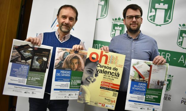 El filósofo Alberto Sucasas, premio Miguel de Unamuno de ensayo, abre la nueva programación de la Sede Universitaria de Petrer