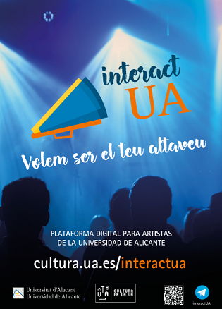 La Universidad de Alicante pone en marcha InteractUA, la nueva plataforma de promoción artística para el alumnado de la UA