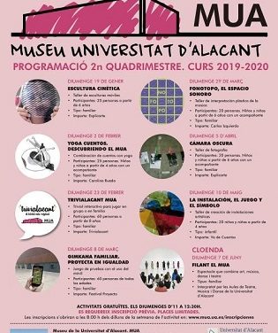 Nueva edición de Diumenges al MUA con actividades gratuitas desde las 11 de la mañana