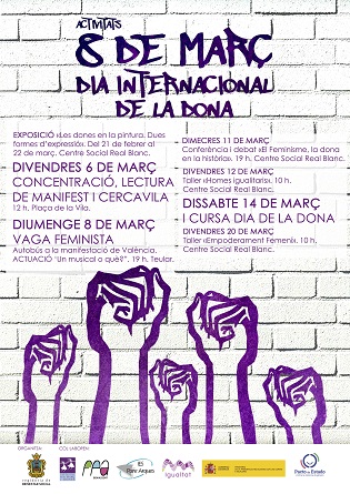 Multitud d’activitats per a celebrar el Dia Internacional de la Dona a Cocentaina