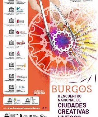 Dénia presenta su proyecto y su cocina en el II Encuentro de Ciudades Creativas españolas que se celebra en Burgos