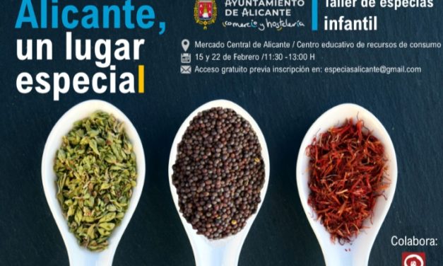 El Ayuntamiento de Alicante programa en febrero el I Taller educativo infantil gratuito sobre especias ‘Alicante un lugar especial’ en el CERCA