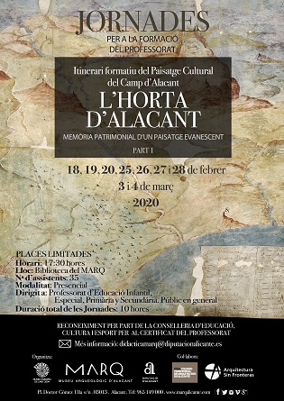 Jornadas del Paisatge Cultural del Camp d’Alacant. L´Horta d’Alacant