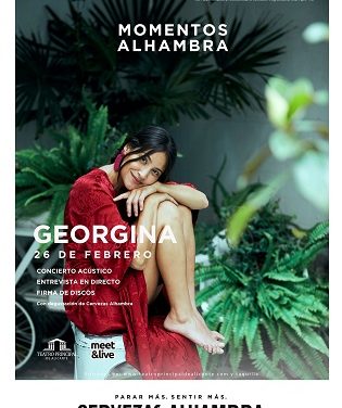 El pop intimista de Georgina protagonizará “Momentos Alhambra” en el Teatro Principal