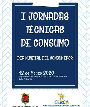 El Ayuntamiento de Alicante invita a participar en las jornadas del Día mundial del Consumidor