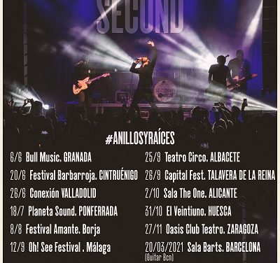 Second actualiza su agenda de conciertos