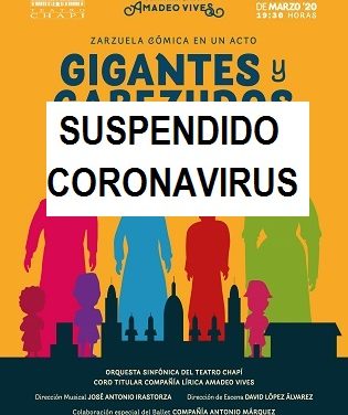 Vuelve la zarzuela al Teatro Chapí con “GIGANTES Y CABEZUDOS”