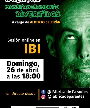 El Ayuntamiento de Ibi y la Fàbrica de Paraules preparan un cuento teatralizado online para los niños y niñas este domingo