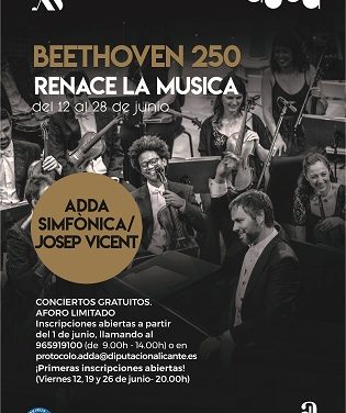 ADDA·Simfònica regresa a los escenarios con el ciclo de conciertos gratuitos ‘Renace la música’