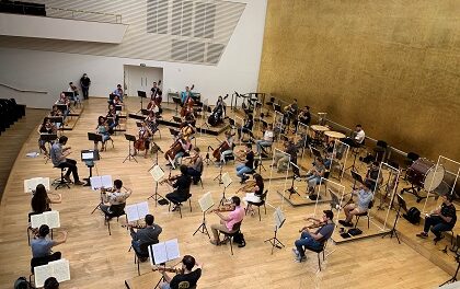 El ADDA rinde homenaje con un concierto a los profesionales que han contribuido durante la pandemia a mantener los servicios esenciales