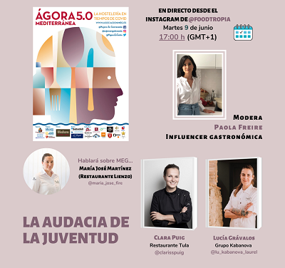 Nuevo encuentro este martes 9 de junio de Ágora Mediterránea 5.0.