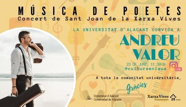 La Universidad de Alicante se suma al Concierto Universitario «Música de poetes» para celebrar el día de San Juan