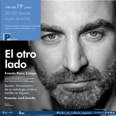 Ernesto Pérez Zúñiga, Premio Nacional Cultura Viva 2019, presenta en la Casa de Cultura de Villena su antología “El otro lado”