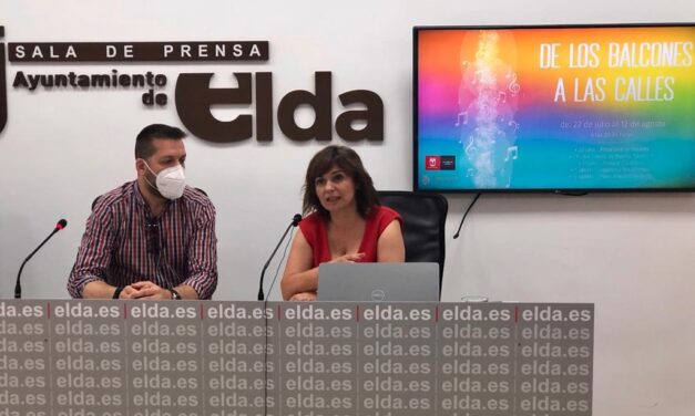 La Concejalía de Cultura de Elda pone en marcha el ciclo de conciertos veraniegos “De los balcones a las calles”