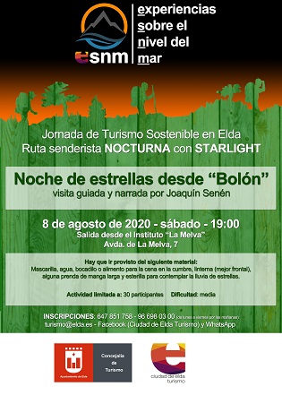 Turisme d’Elda organitza tres noves rutes senderistes a l’agost i setembre