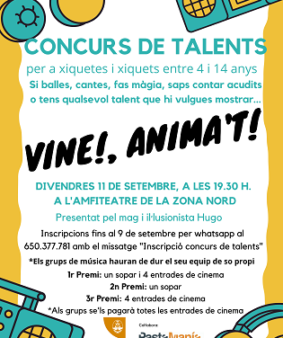 La regidoria d’Infància i Adolescència d’Alcoi organitza un concurs de talents